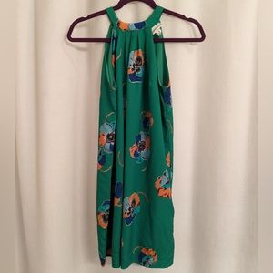 Green Isani for Target floral dress XS